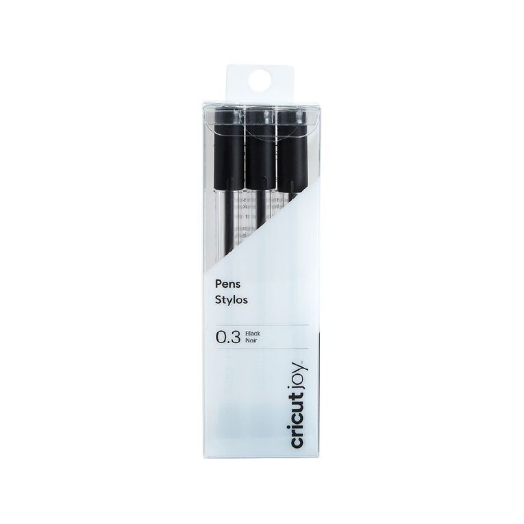 Cricut Joy Extra Fine Point Pen 0.3 Black 3 Pack 3 Pack, , hi-res