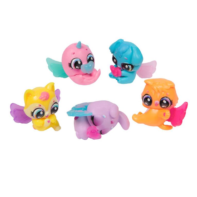 Hatchimals Alive Neon Rainbow Basket The Warehouse