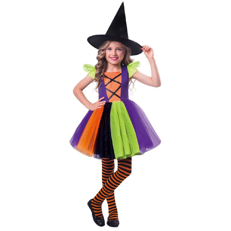 Scarehouse Witch Cutie Costume 6-8 Year 2 Piece, , hi-res
