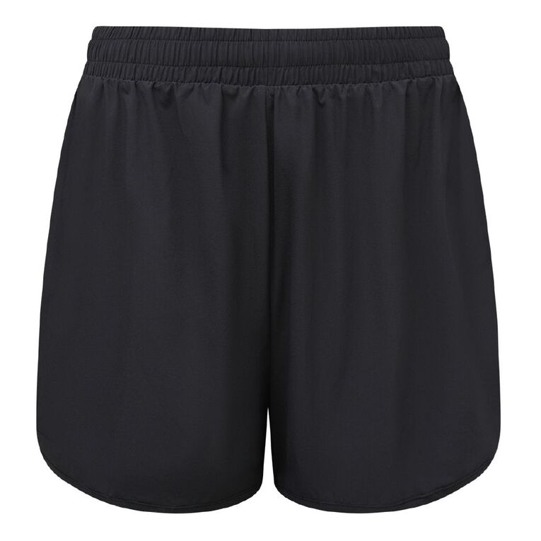 Active Intent Women's 2in1 Training Shorts, Black, hi-res