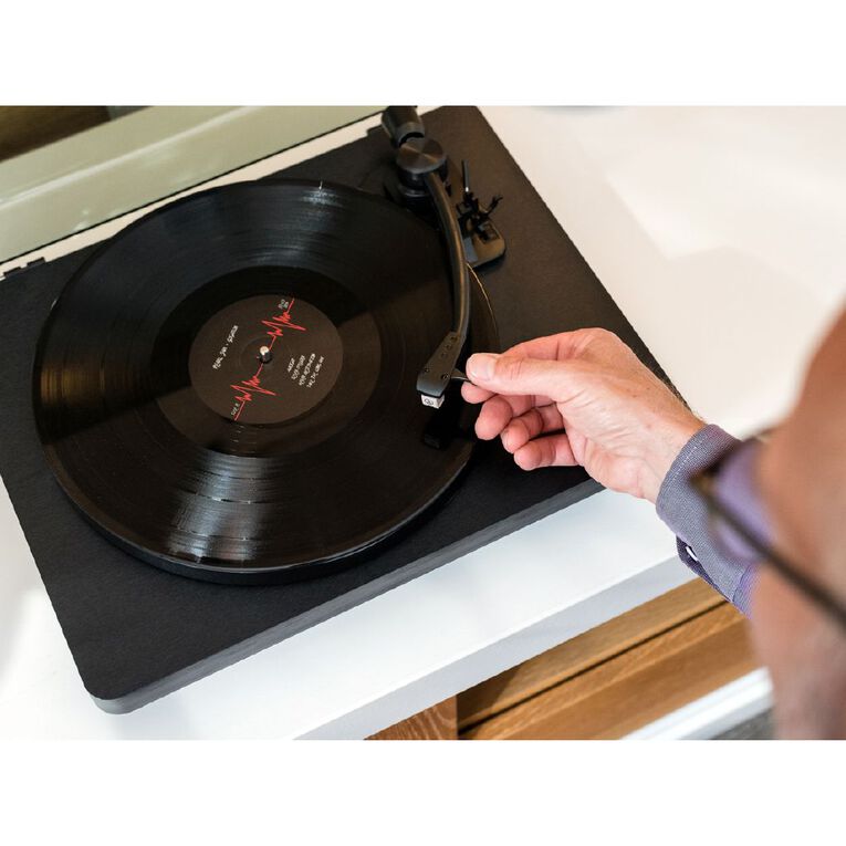 Lenco L30BK Belt-Drive Turntable with MMC Cartridge Black, , hi-res