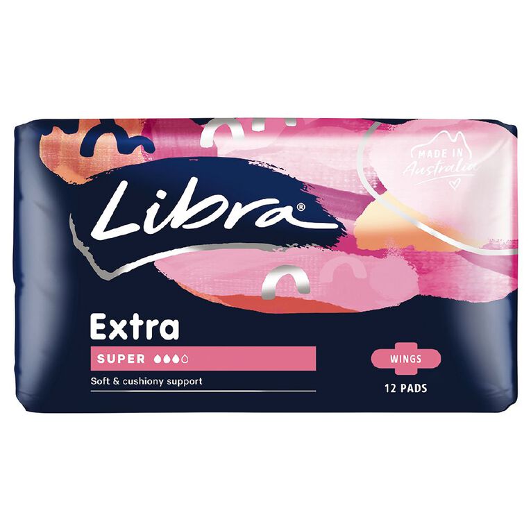 Libra Extra Pad Super Wing 12 Pack, , hi-res