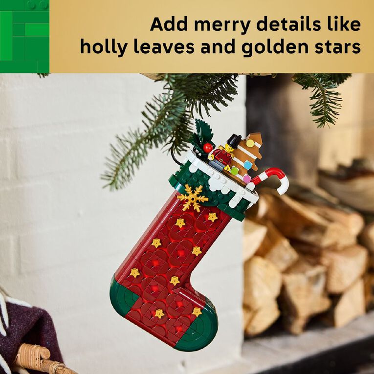 LEGO Iconic Christmas Stocking 40958, , hi-res
