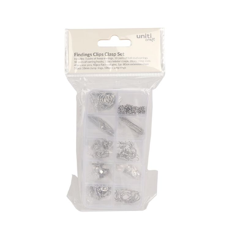 Uniti Findings Clips Clasp Set, , hi-res