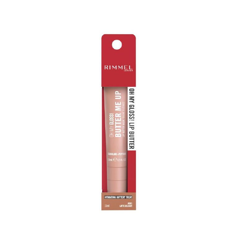 Rimmel C Omg Lip Butter Treat #001 Latte Delight, , hi-res