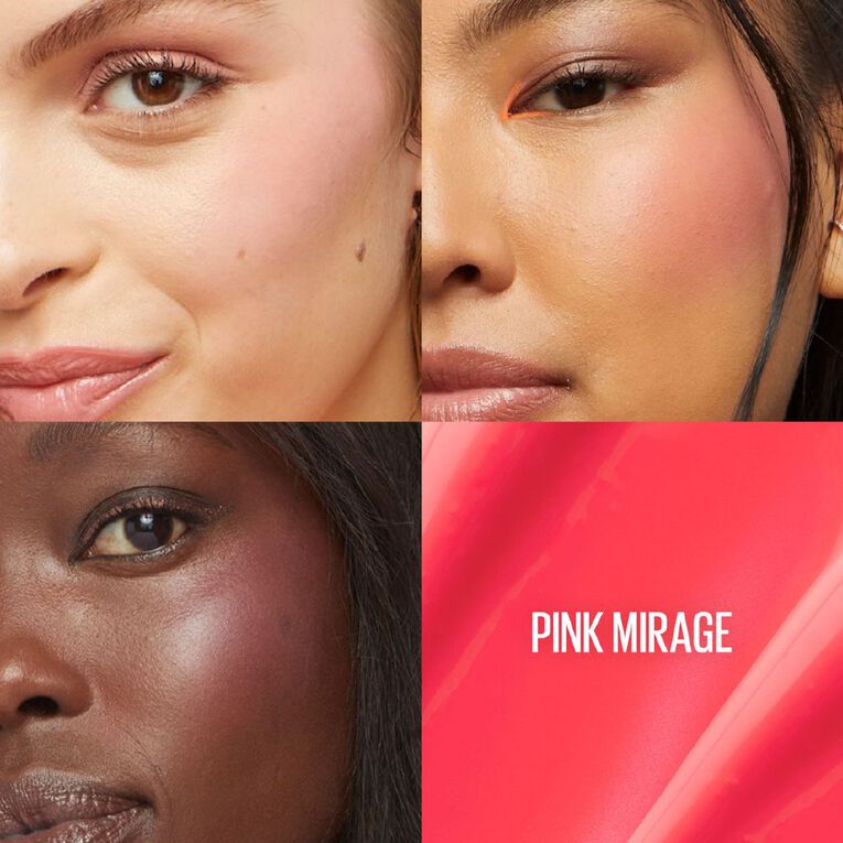 Maybelline Sunkisser Hazy Matte Liquid Blush Pink Mirage 4.7ml, , hi-res