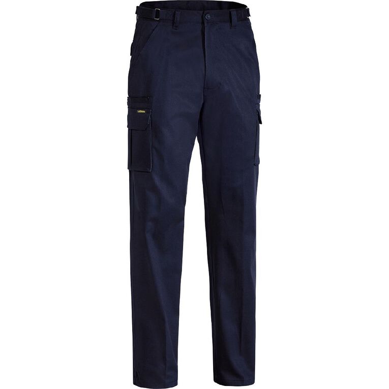 Bisley Workwear Cargo Pants, Navy, hi-res