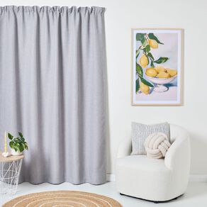 Living & Co Oslo Curtains Grey Light