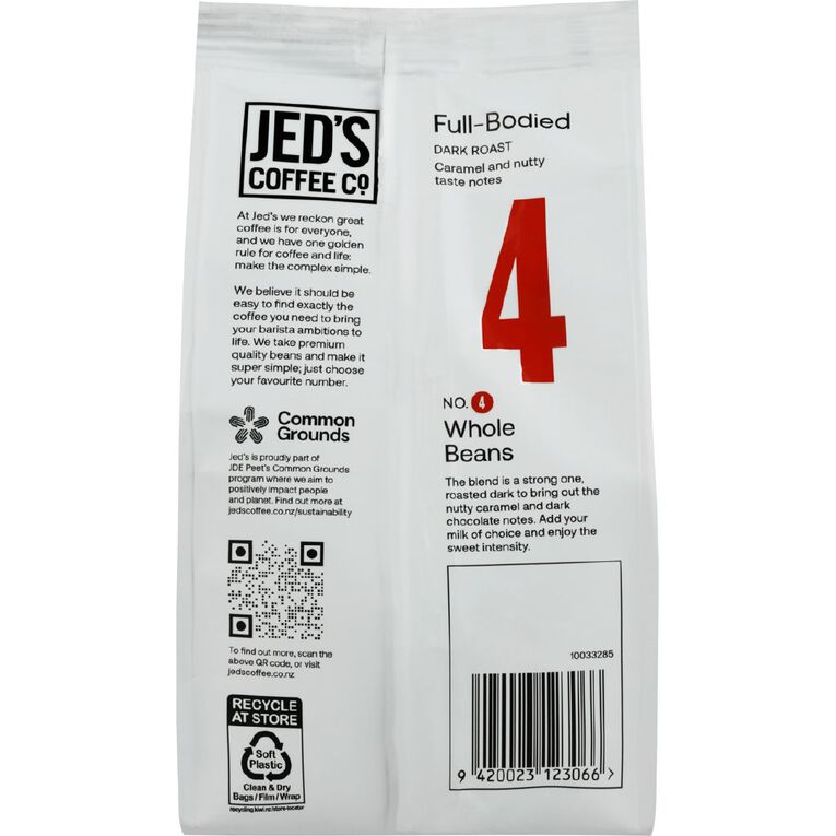 Jed's No.4 Verg Strong Coffee Whole Beans 200g, , hi-res