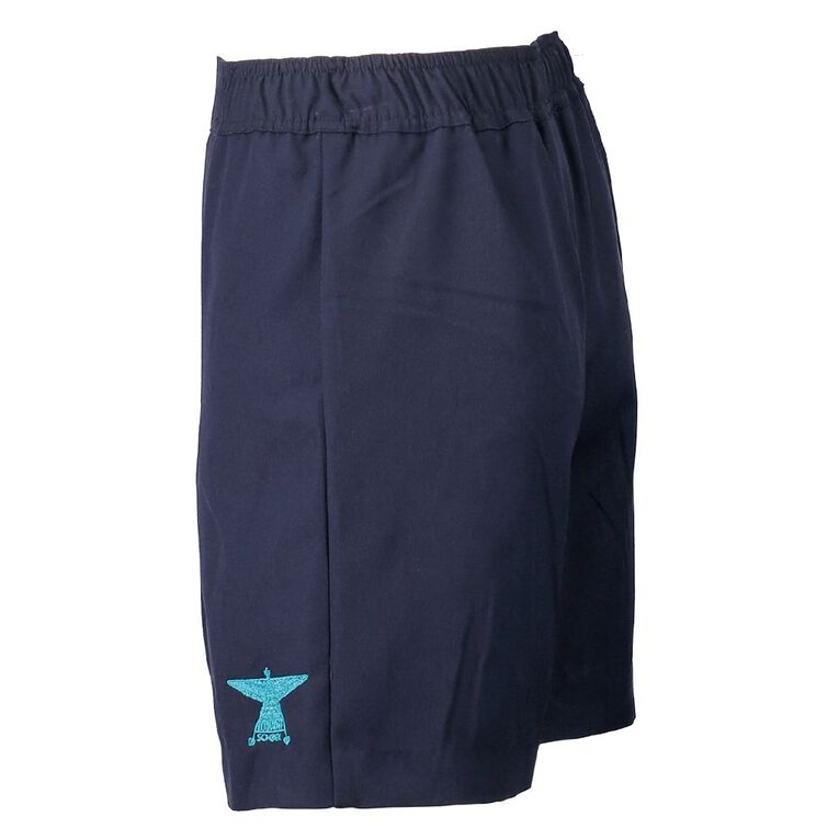 Schooltex Rowandale Skort with Embroidery, Navy, hi-res