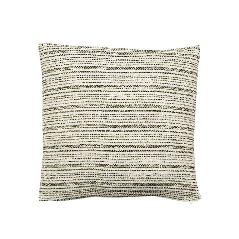Living & Co Cushion Stripe Blue 45cm x 45cm, , hi-res