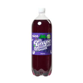 Nice 99% Sugar Free Grape Carbonated Soft Drink 1.5L
