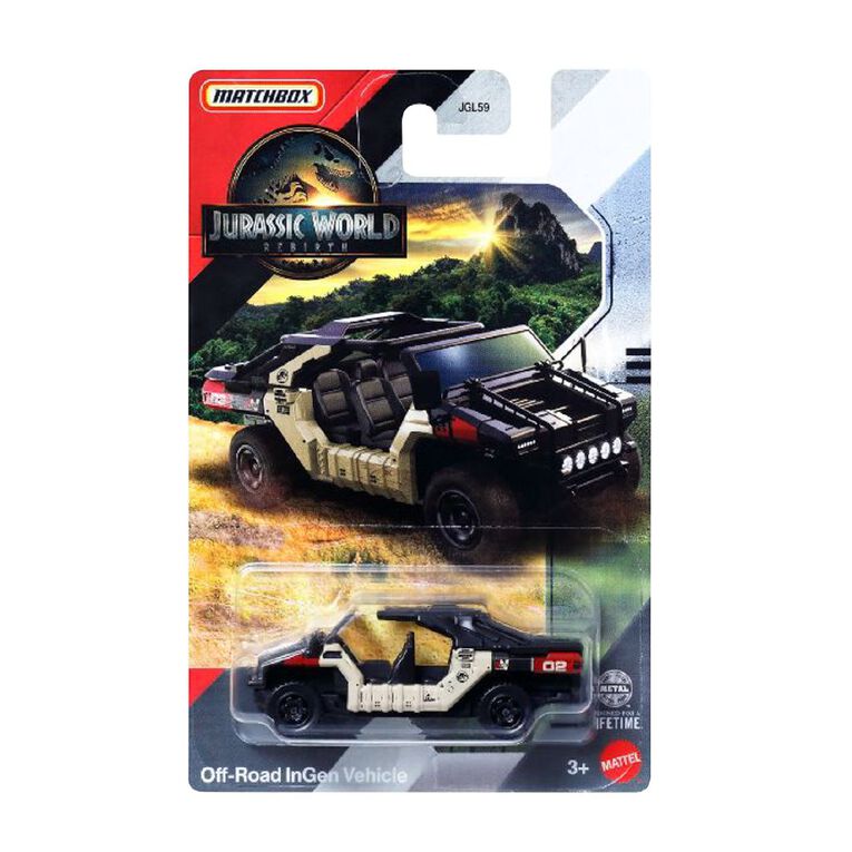 Matchbox Jurassic Diecast Vehicles Assorted, , hi-res