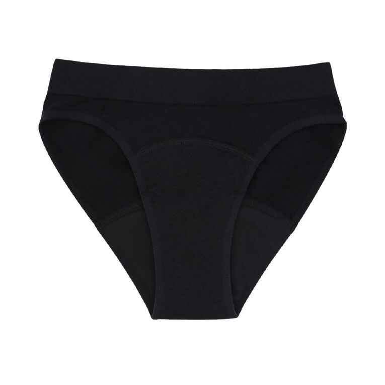 Love Luna Teens Period Bikini 2 Pack, Purple/Black Love Luna Teens Period Bikini 2 Pack, Purple/Black, hi-res