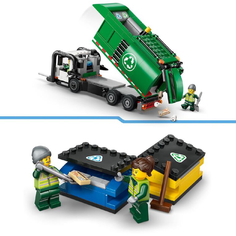 LEGO CITY Recycling Truck 60495, , hi-res