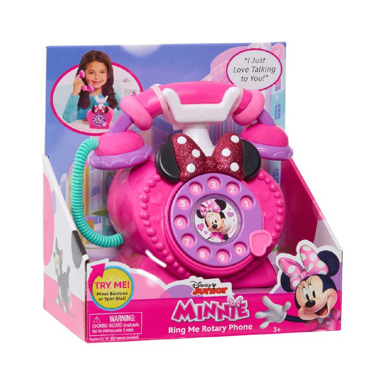 Minnie Mouse Ring Me Rotary Phone, , hi-res