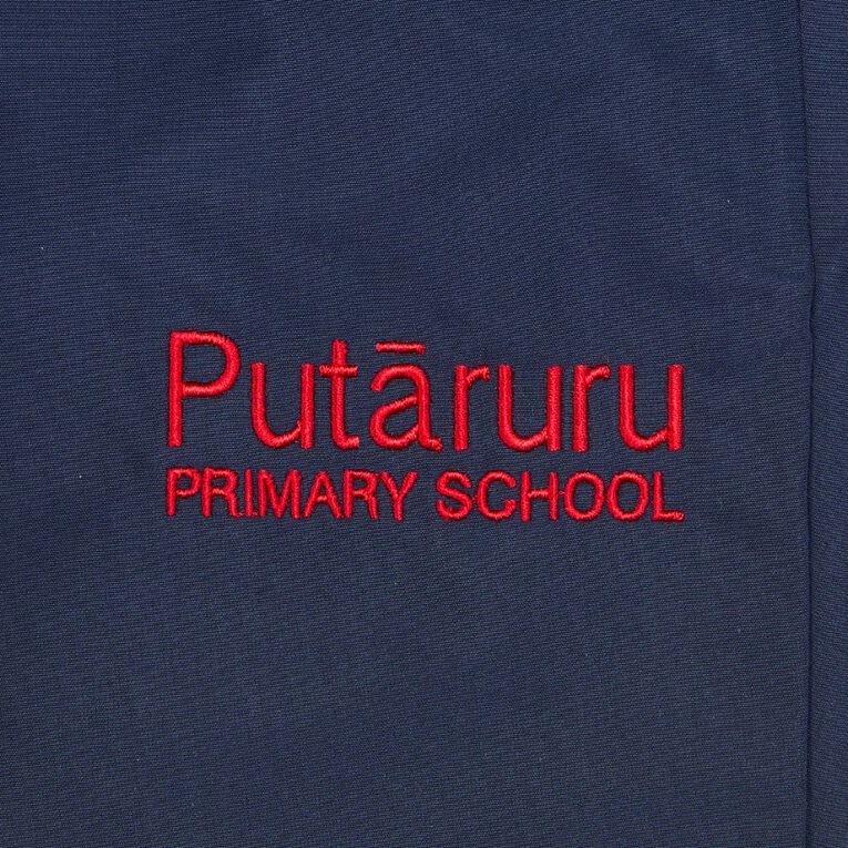 Schooltex Putaruru Trackpants With Embroidery, Navy, hi-res