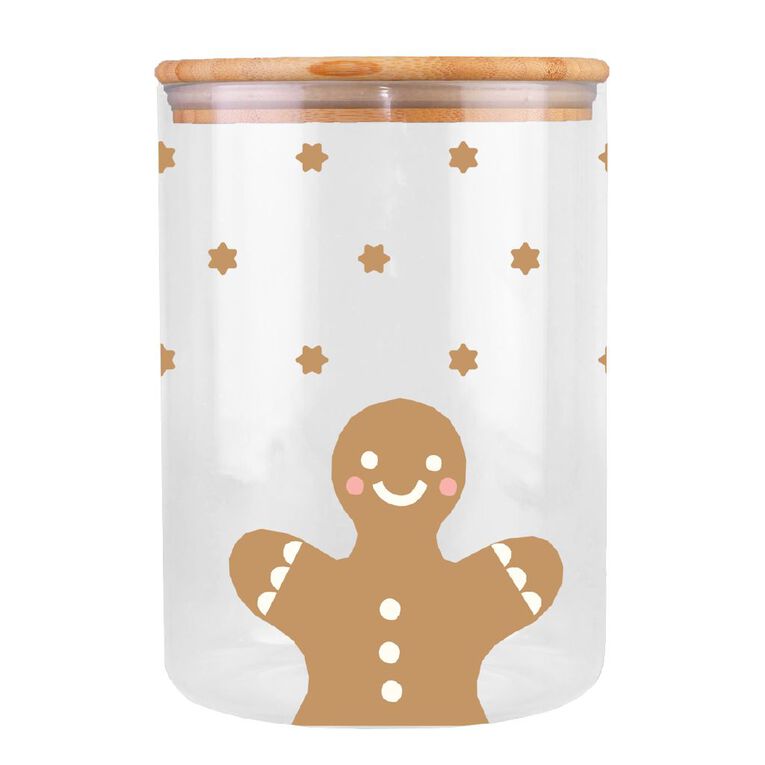 Kate's Kitchen Glass Jar With Christmas Decal 3.5L, , hi-res