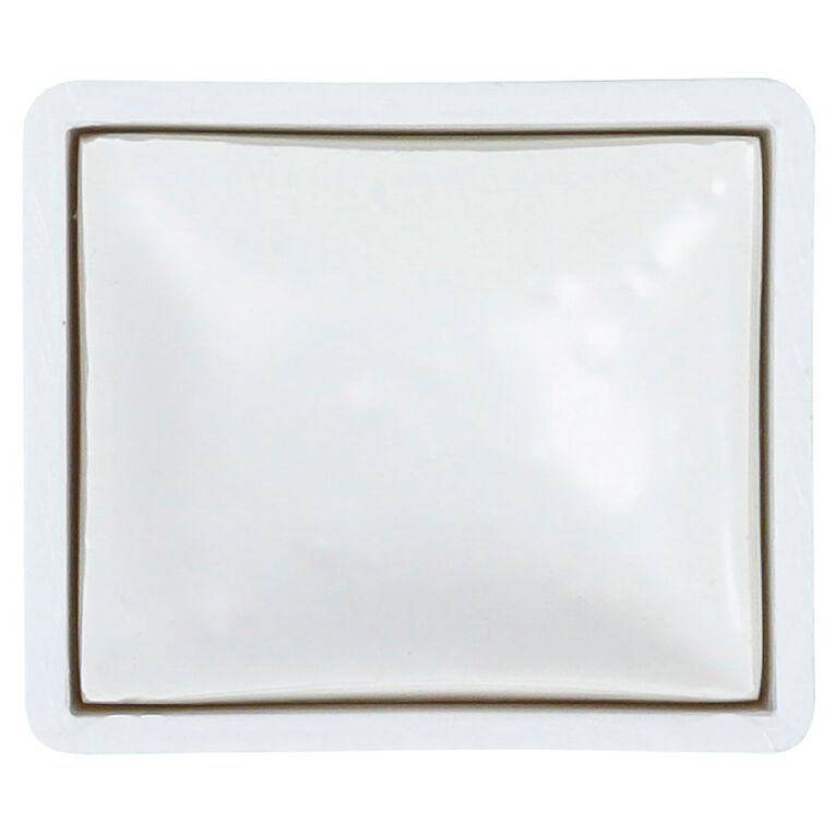BLOCKX Watercolour Half Pan S1 184 Zinc White White, , hi-res
