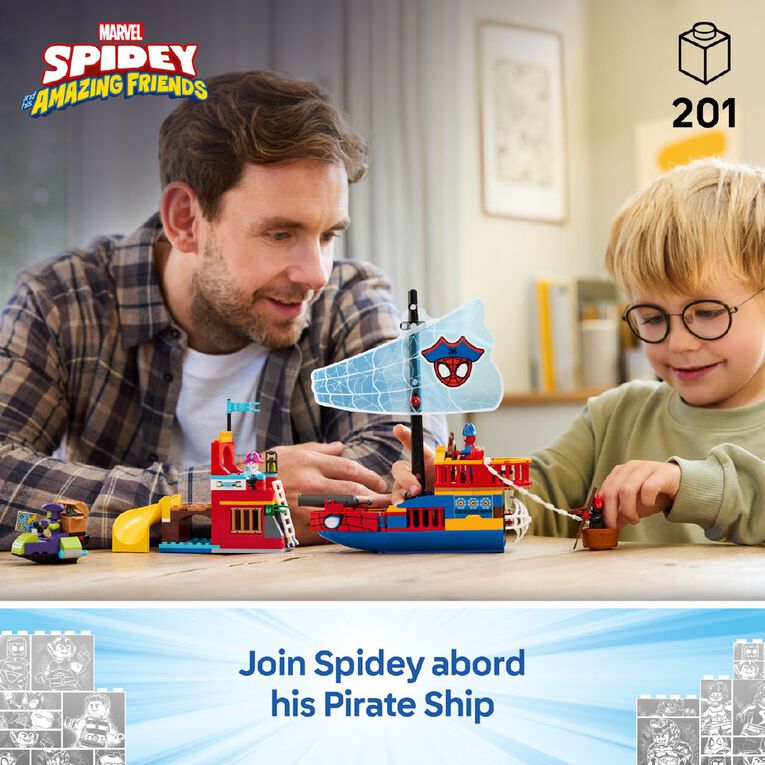 LEGO Spider-Man Team Pirate Ship 11208, , hi-res