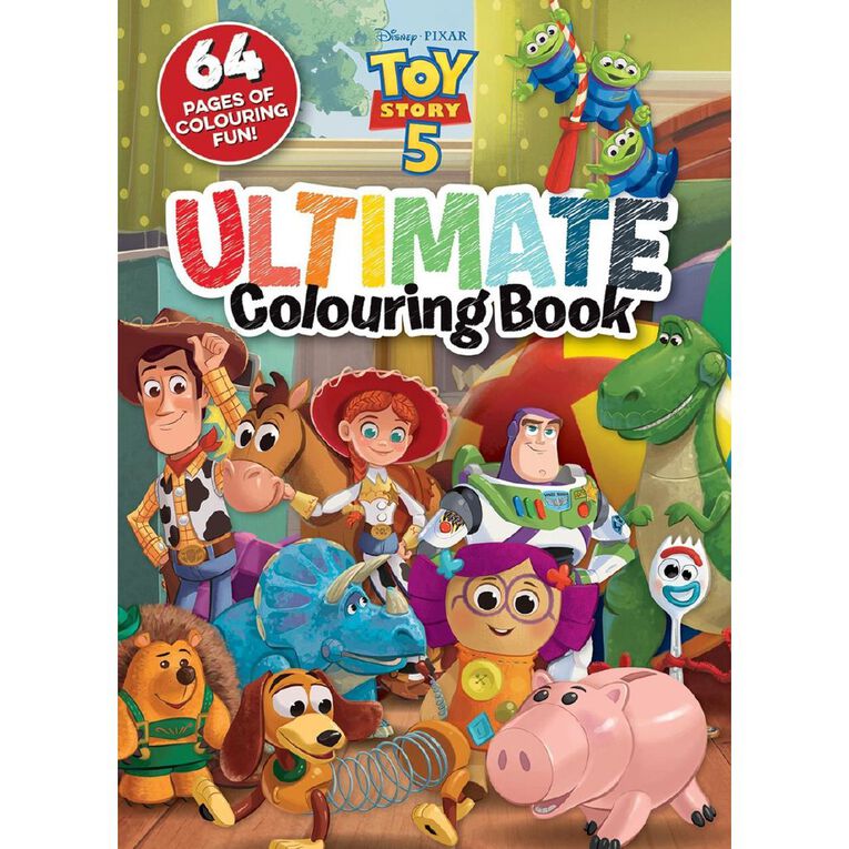Disney Pixar: Toy Story 5 Ultimate Colouring Book, , hi-res