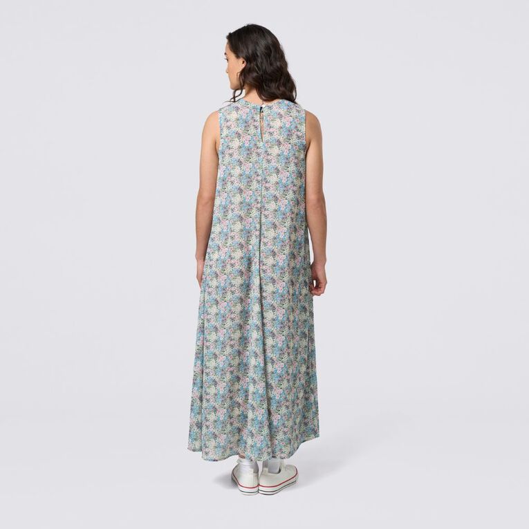 H&H Women's Amber Rixon Trapeze Maxi Dress, Multi-Coloured, hi-res