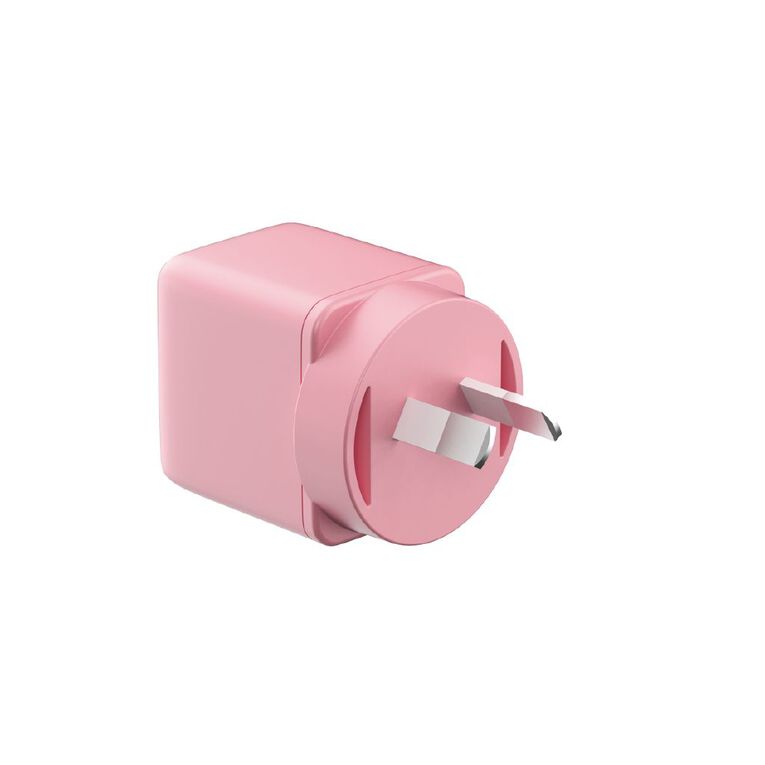 Tech.Inc 3in1 Charge Pack with Cable Charger Wireless Power Bank Pink, , hi-res
