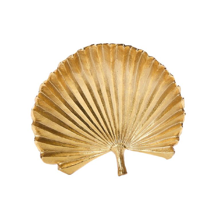 Living & Co Gold Palm Tray, , hi-res