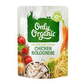 Only Organic Chicken Bolognese 10+ Months 170g