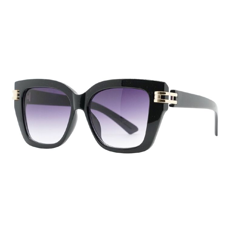 H&H Women's Squared Tort Metal Sunglasses, , hi-res