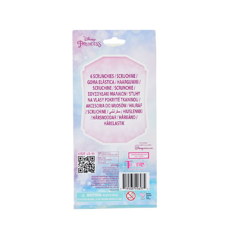 Disney Princess Scrunchie Set 6 Pack, , hi-res