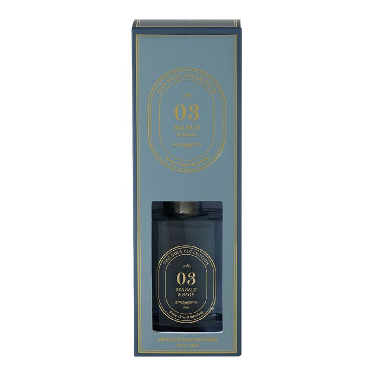 Living & Co Noir Reed Diffuser 03 Sea Salt & Sage150ml, , hi-res