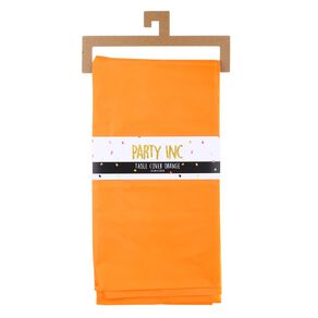 Party Inc Table Cover 137cm x 274cm Orange