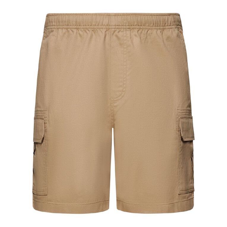 H&H Men's Cargo Shorts, Brown, hi-res