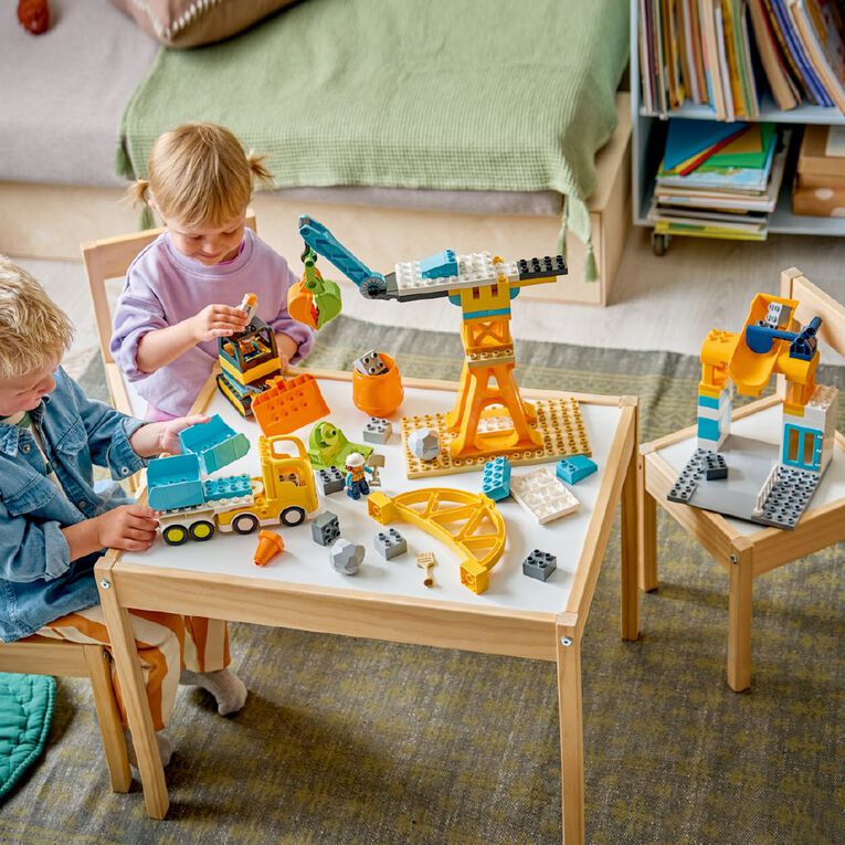 LEGO DUPLO 3 in 1 Construction Site and Vehicles 10476, , hi-res