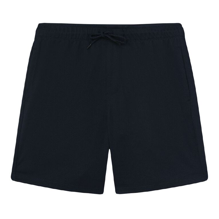 Young Original Boys' Eyelet Shorts, Navy, hi-res
