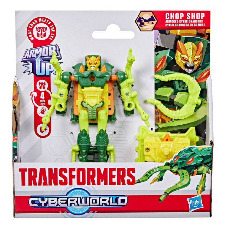 Transformers Cyberworld Armor Cyber Change Assorted, , hi-res