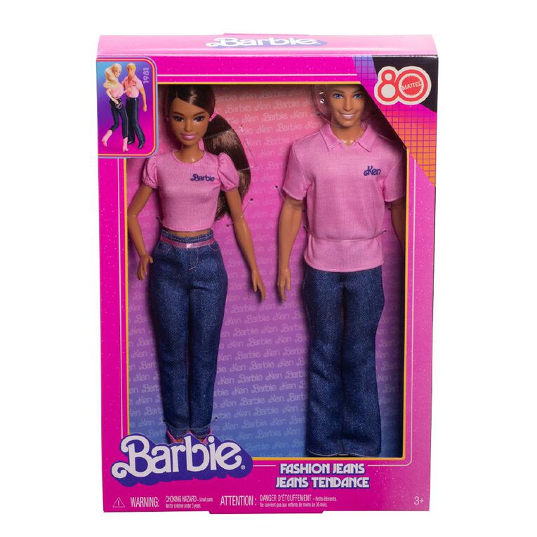 Barbie Collector Fashion Jeans Doll 2 Pack, , hi-res