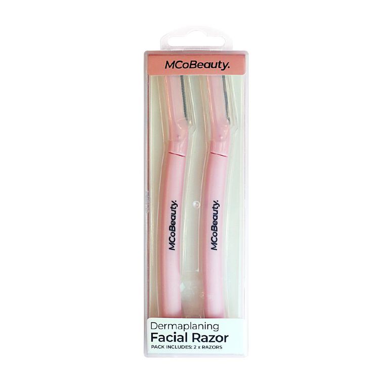 MCoBeauty Dermaplaning Facial Razor Duo Pack, , hi-res