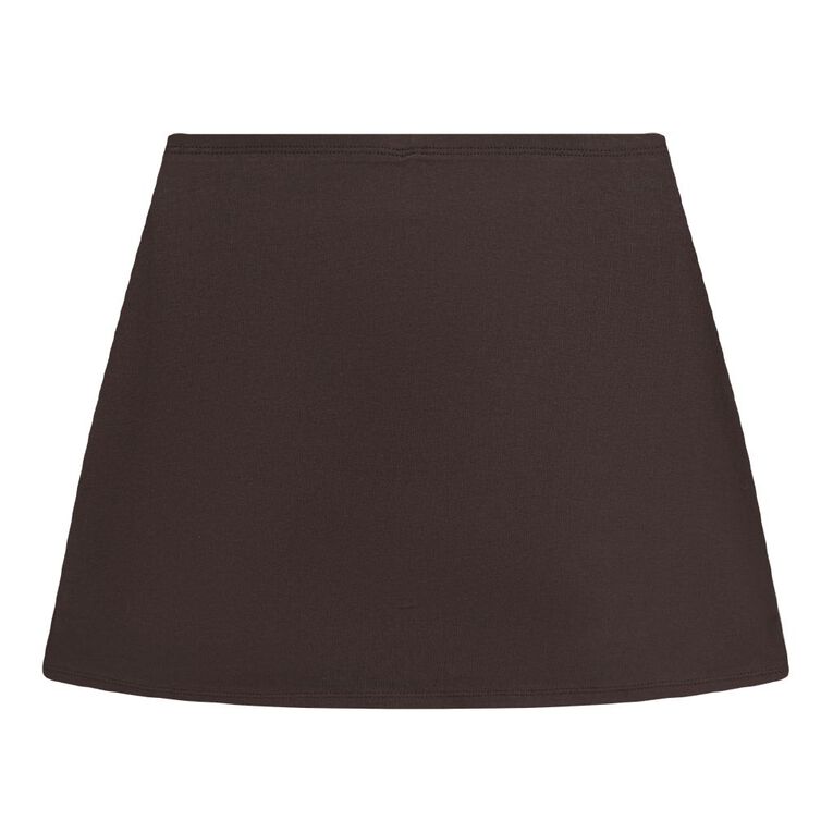 Young Original Jersey Skort, Brown Dark, hi-res