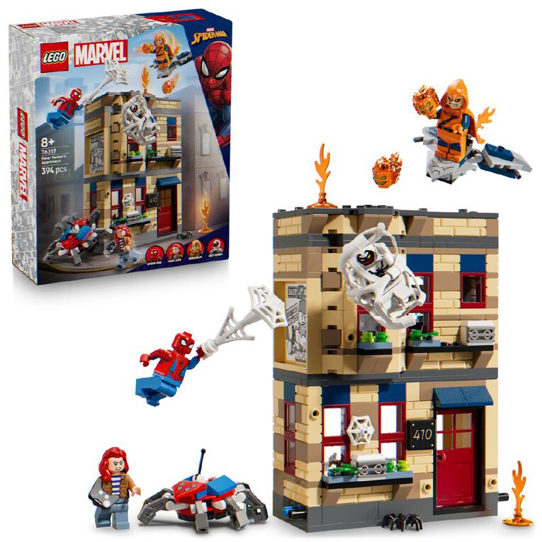 LEGO Marvel Super Heroes Peter Parkers Apartment 76317, , hi-res