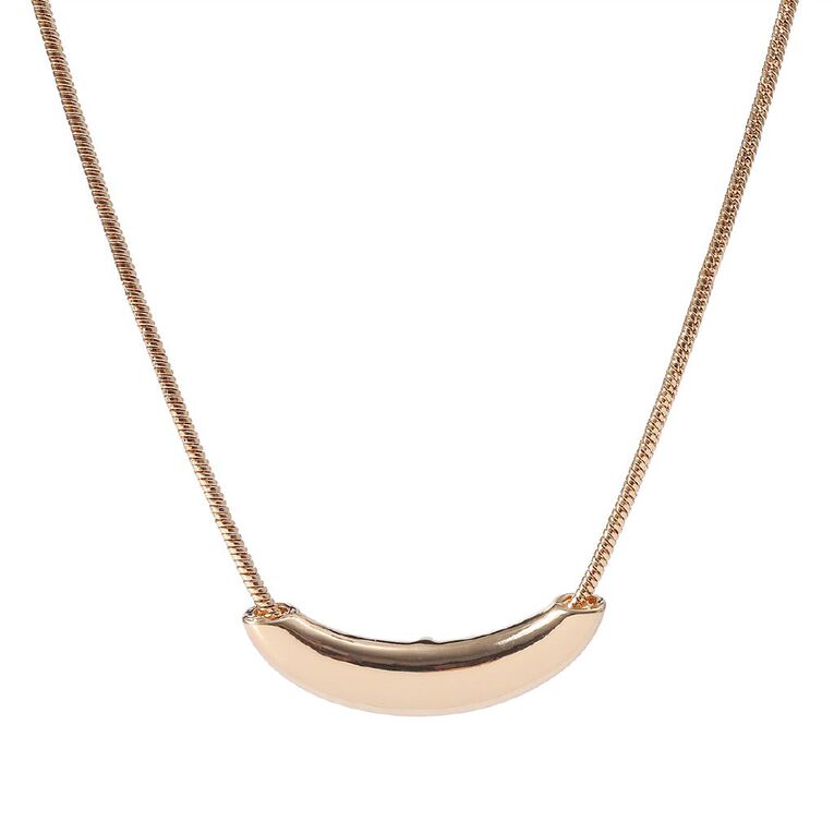 H&H Bar Gold Necklace, , hi-res