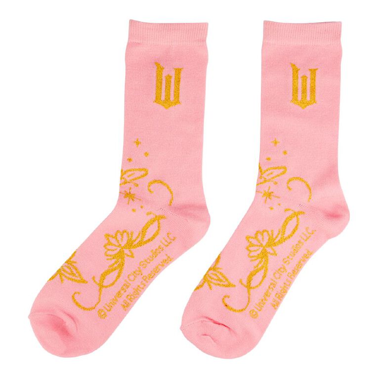 Paladone Wicked Glinda Glass Mug & Socks, , hi-res