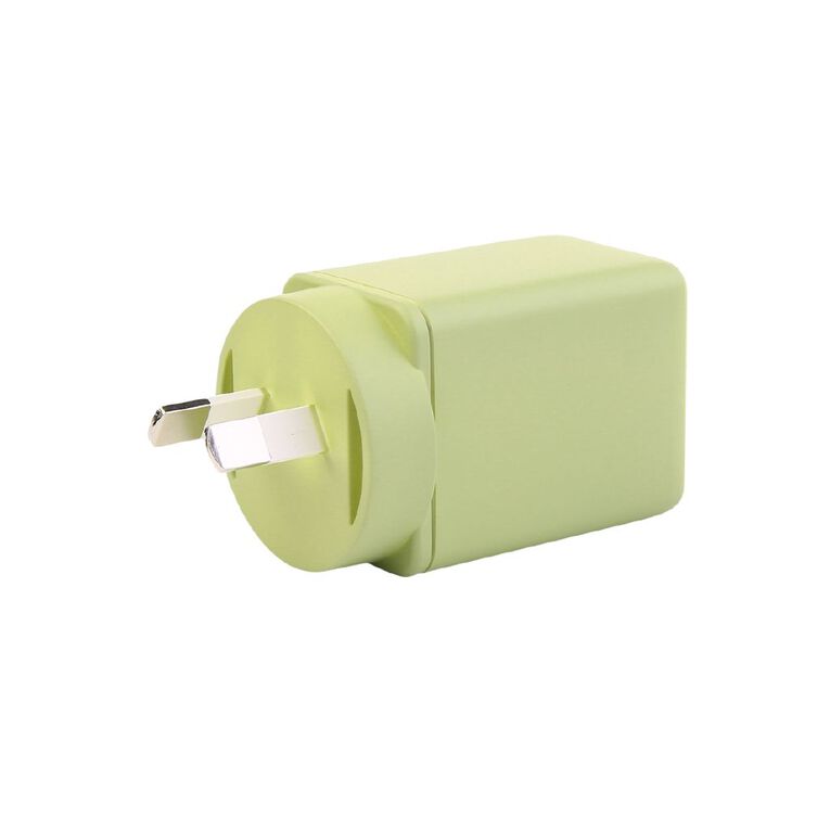 Tech.Inc PD 45W Dual USB-C Fast Charger Sage, , hi-res