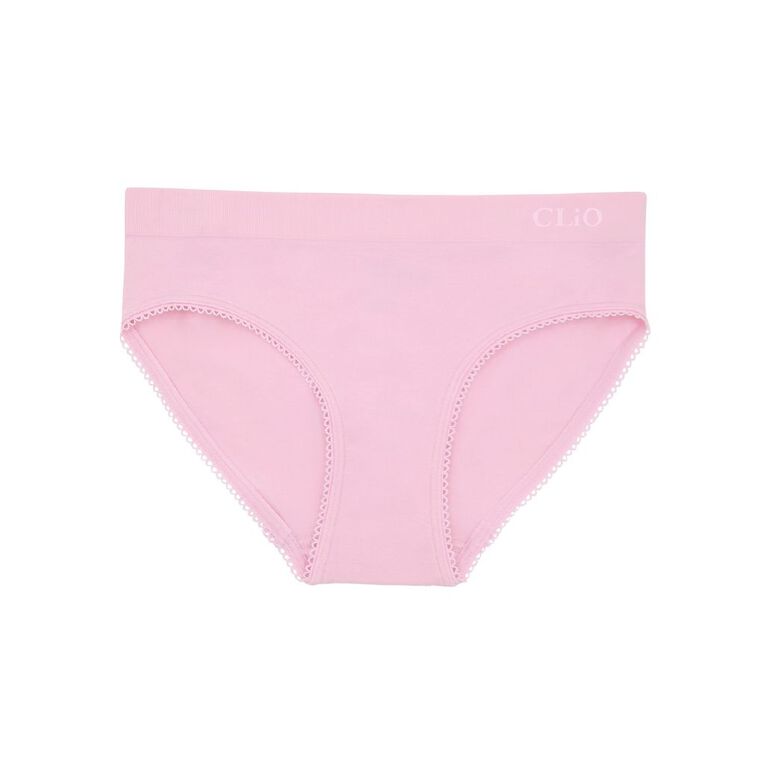 Clio Teen Strawberry Seamfree Bikini Briefs 2 Pack, Blue Light, hi-res