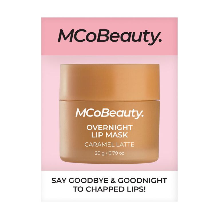 MCoBeauty Overnight Lip Mask Caramel Latte, , hi-res