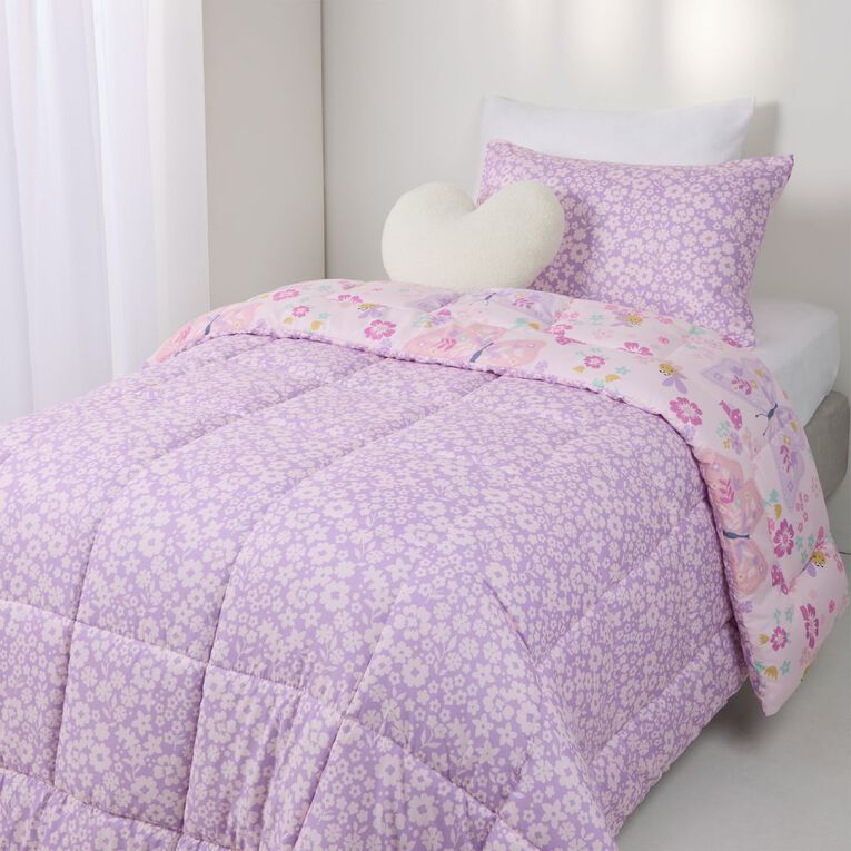 Living & Co Comforter Wildflower Multi-Coloured King Single, , hi-res
