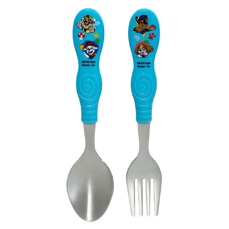 Paw Patrol Cutlery Set Blue 2 Piece, , hi-res