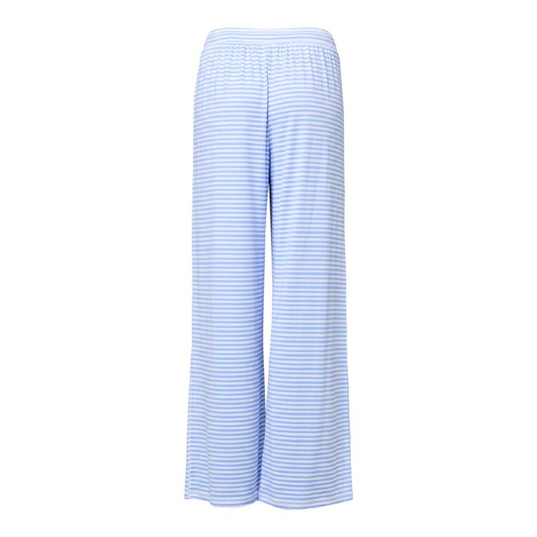 H&H Women's Comfy Pyjama Pants, Blue Light, hi-res