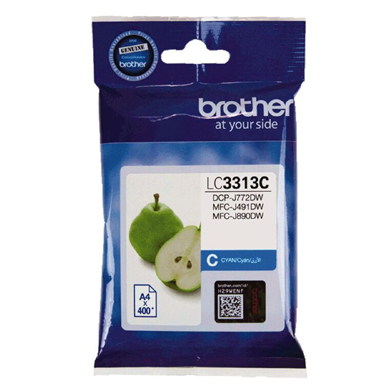Brother Ink LC3313C Cyan (400 Pages), , hi-res